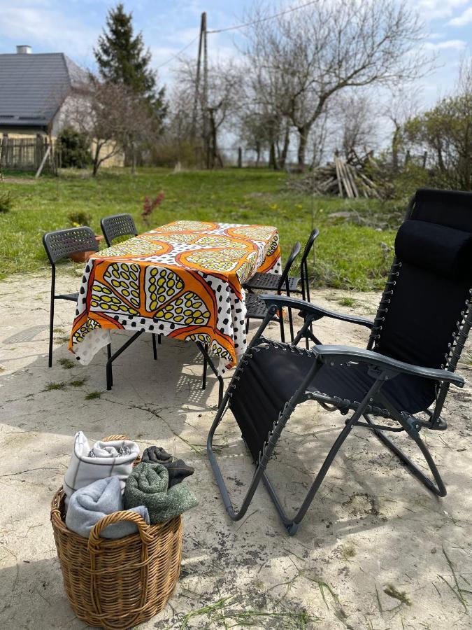 Wiejska Chatka Ujście-Darłowskie Exterior foto